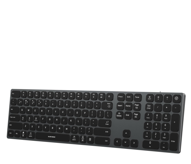 SILVER MONKEY Alu Keys Premium Backlight Black SMA256 - 1266238 - zdjęcie 2